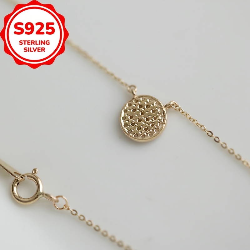 Women's S925 Silver Romantic Starry Sky Collarbone Necklace